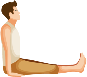 Person performing the Four-Limbed Staff (Chaturanga Dandasana) Yoga Pose