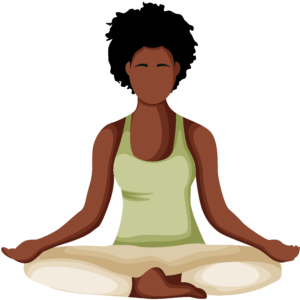 Person performing the Lotus (Padmasana) Yoga Pose