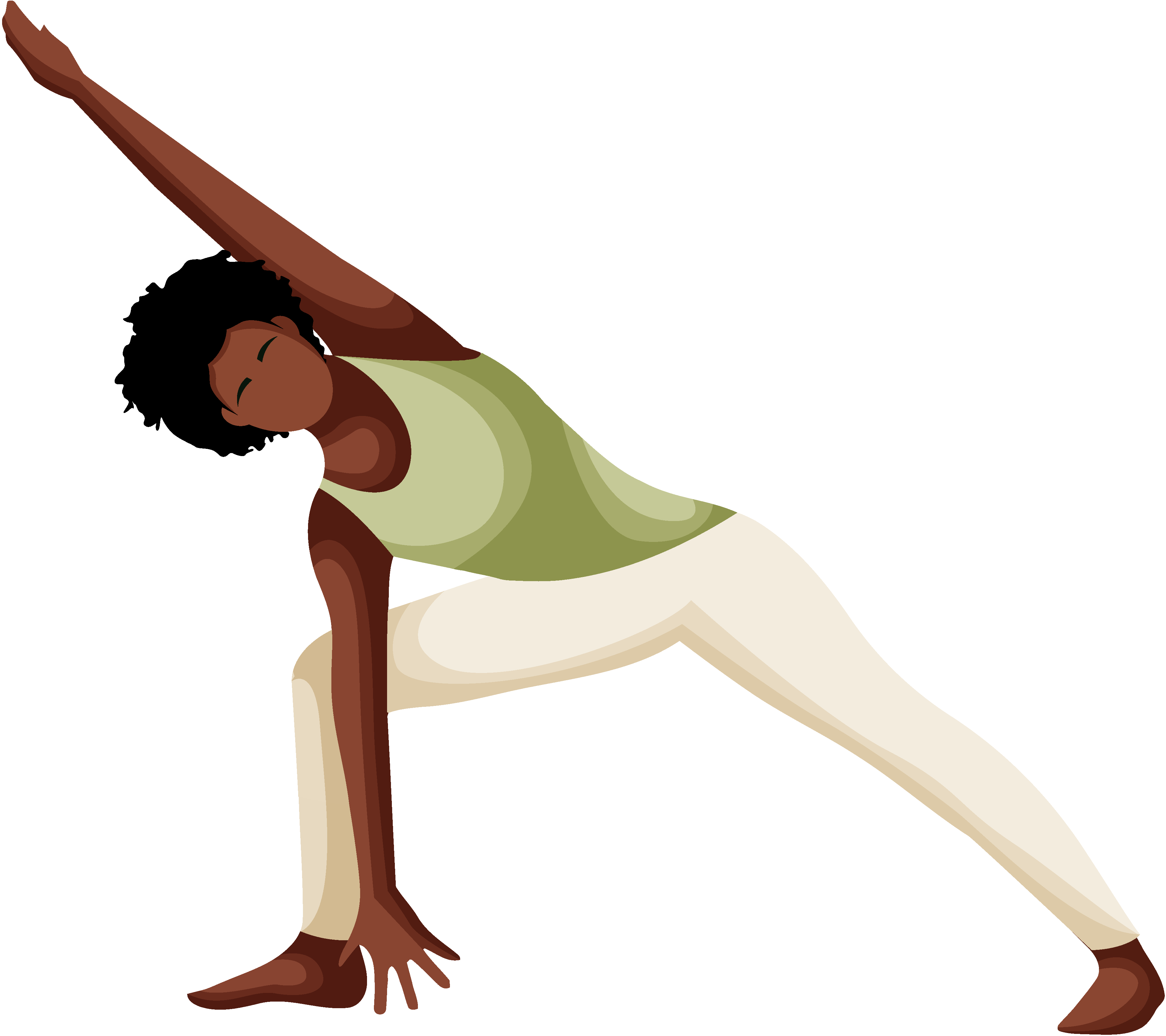 Person performing the Revolved Extended Side Angle (Parivrtta Parsvakonasana) Yoga Pose