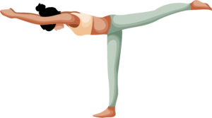 Person performing the Warrior III (Virabhadrasana III) Yoga Pose